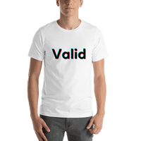 Thumbnail for Valid T-Shirt - White - TikTok Trends - Shirt View