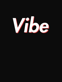 Thumbnail for Vibe T-Shirt - Black - Decorate View