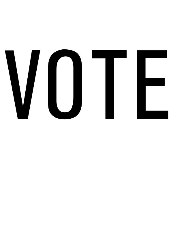Vote T-Shirt - White - Decorate View