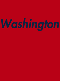 Thumbnail for Personalized Washington T-Shirt - Red - Decorate View