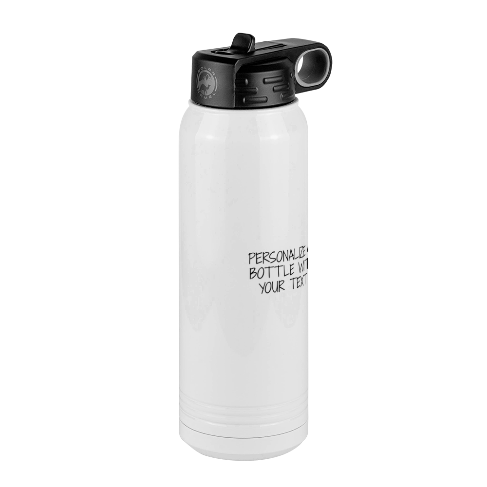Personalized Water Bottle (30 oz) - Front Right View