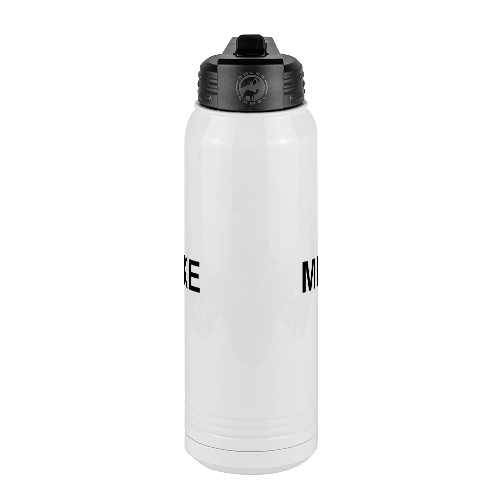 Personalized Water Bottle (30 oz) - Center View