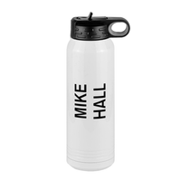 Thumbnail for Personalized Water Bottle (30 oz) - Rotated Text - Right View