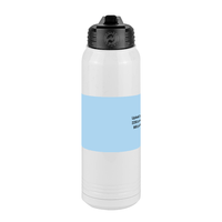 Thumbnail for Personalized Water Bottle (30 oz) - Upload Your Art - Center View