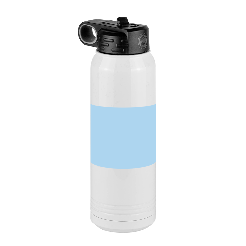 Personalized Water Bottle (30 oz) - Upload Your Art - Front Left View