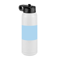 Thumbnail for Personalized Water Bottle (30 oz) - Upload Your Art - Front Left View
