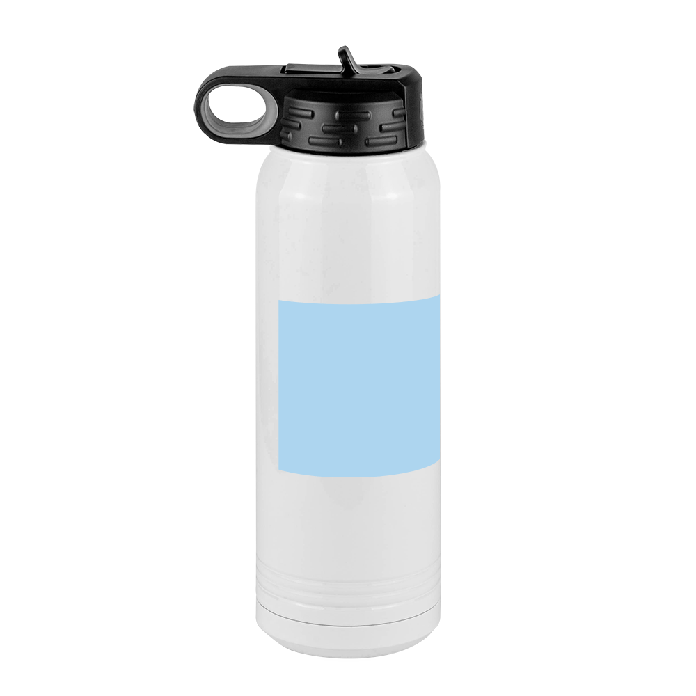 Personalized Water Bottle (30 oz) - Upload Your Art - Left View