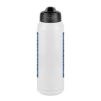 Thumbnail for Personalized Water Bottle (30 oz) - Rotated Text - Front View
