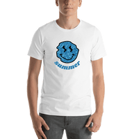 Thumbnail for Personalized Water Smiley Face T-Shirt - White - Shirt View