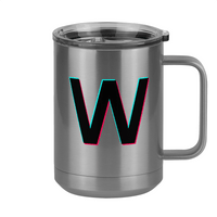 Thumbnail for W Coffee Mug Tumbler with Handle (15 oz) - TikTok Trends - Right View