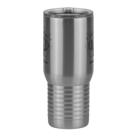 Thumbnail for Personalized We Love You Dad Travel Coffee Mug Tumbler with Handle (20 oz) - Front View