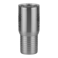 Thumbnail for Personalized We Love You Brother Travel Coffee Mug Tumbler with Handle (20 oz) - Front View