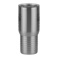 Thumbnail for Personalized We Love You Son Travel Coffee Mug Tumbler with Handle (20 oz) - Front View