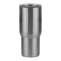 Thumbnail for Personalized We Love You Grandma Travel Coffee Mug Tumbler with Handle (20 oz) - Front View