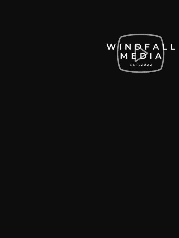 Personalized Windfall Company T-Shirt - Black - Decorate View