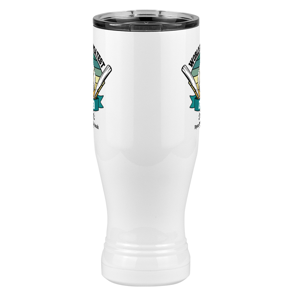 Personalized World's Greatest Pilsner Tumbler (20 oz) - Front View