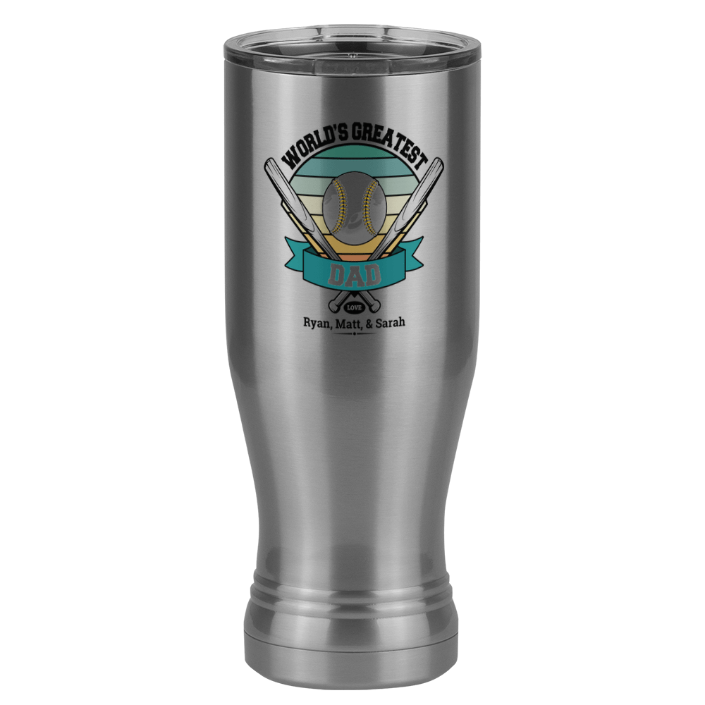Personalized World's Greatest Pilsner Tumbler (20 oz) - Right View