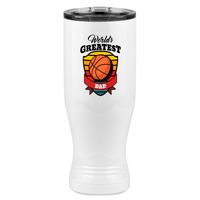 Thumbnail for World's Greatest Dad Pilsner Tumbler (20 oz) - Basketball - Right View