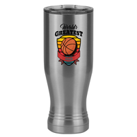 Thumbnail for World's Greatest Dad Pilsner Tumbler (20 oz) - Basketball - Right View
