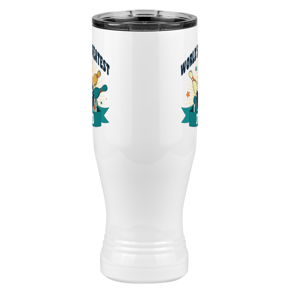 World's Greatest Dad Pilsner Tumbler (20 oz) - Bowling - Front View