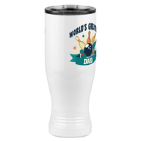 Thumbnail for World's Greatest Dad Pilsner Tumbler (20 oz) - Bowling - Front Right View