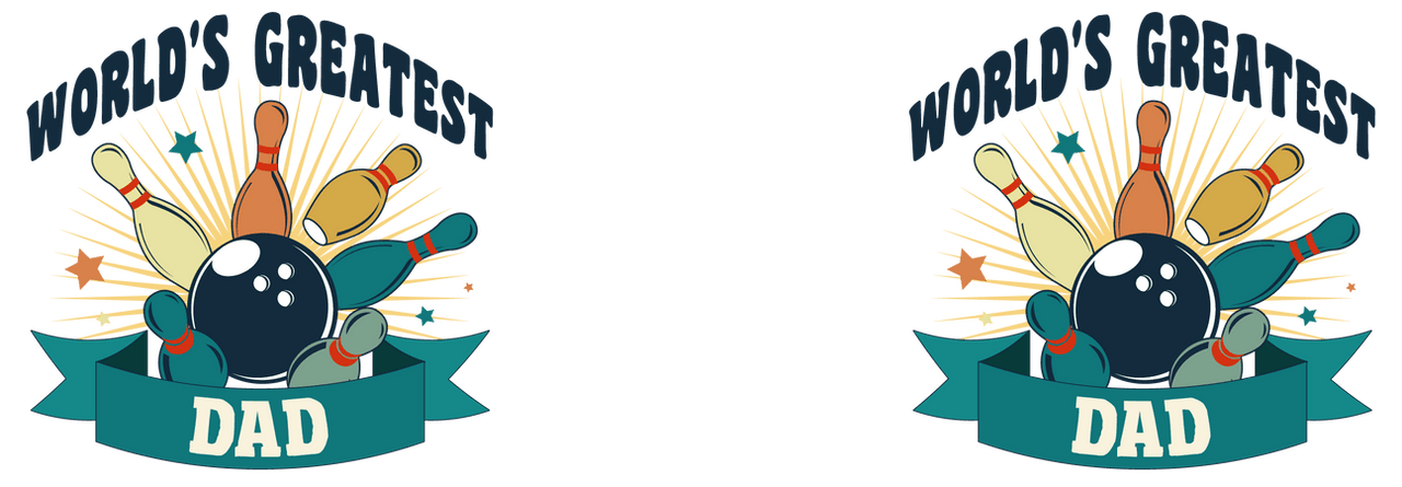 World's Greatest Dad Pilsner Tumbler (20 oz) - Bowling - Graphic View