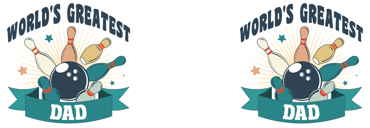 World's Greatest Dad Pilsner Tumbler (20 oz) - Bowling - Graphic View