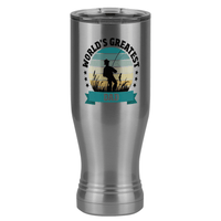 Thumbnail for World's Greatest Dad Pilsner Tumbler (20 oz) - Fishing - Right View