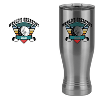 Thumbnail for World's Greatest Dad Pilsner Tumbler (20 oz) - Golf - Design View