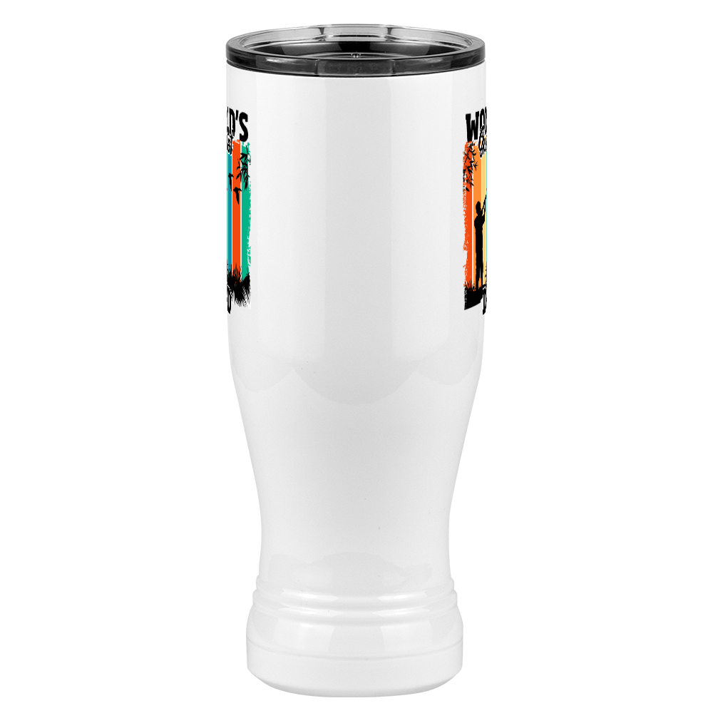 World's Greatest Dad Pilsner Tumbler (20 oz) - Hunting - Front View