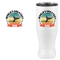 Thumbnail for World's Greatest Dad Pilsner Tumbler (20 oz) - Nature - Design View