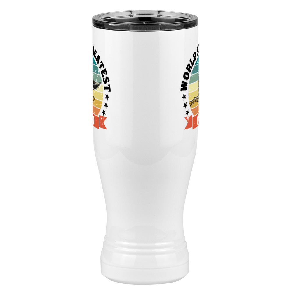 World's Greatest Dad Pilsner Tumbler (20 oz) - Nature - Front View