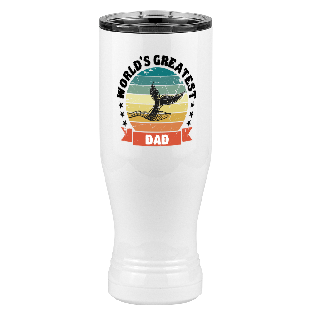World's Greatest Dad Pilsner Tumbler (20 oz) - Nature - Right View