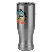 Thumbnail for World's Greatest Dad Pilsner Tumbler (20 oz) - Nature - Front Left View