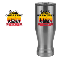 Thumbnail for World's Greatest Dad Pilsner Tumbler (20 oz) - Outdoors - Design View