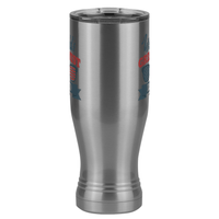 Thumbnail for World's Greatest Dad Pilsner Tumbler (20 oz) - USA Sunglasses - Front View