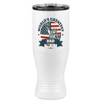 Thumbnail for World's Greatest Dad Pilsner Tumbler (20 oz) - USA Statue of Liberty - Left View