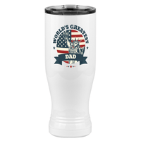 Thumbnail for World's Greatest Dad Pilsner Tumbler (20 oz) - USA Statue of Liberty - Right View