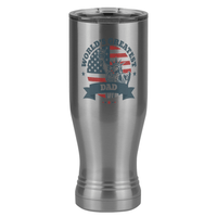 Thumbnail for World's Greatest Dad Pilsner Tumbler (20 oz) - USA Statue of Liberty - Right View