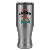 Thumbnail for World's Greatest Dad Pilsner Tumbler (20 oz) - Poker - Right View