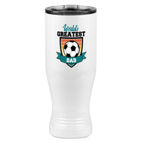 Thumbnail for World's Greatest Dad Pilsner Tumbler (20 oz) - Soccer - Right View
