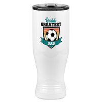 Thumbnail for World's Greatest Dad Pilsner Tumbler (20 oz) - Soccer - Right View