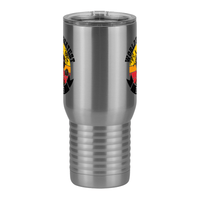 Thumbnail for World's Greatest Dad Travel Coffee Mug Tumbler with Handle (20 oz) - BBQ - Front View
