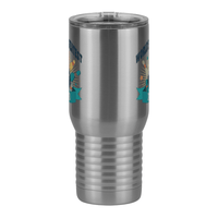 Thumbnail for World's Greatest Dad Travel Coffee Mug Tumbler with Handle (20 oz) - Bowling - Front View