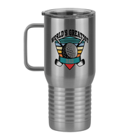 Thumbnail for World's Greatest Dad Travel Coffee Mug Tumbler with Handle (20 oz) - Golf - Left View