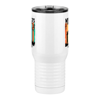 Thumbnail for World's Greatest Dad Travel Coffee Mug Tumbler with Handle (20 oz) - Hunting - Front View