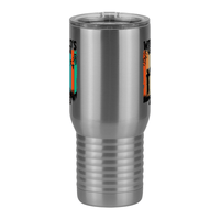 Thumbnail for World's Greatest Dad Travel Coffee Mug Tumbler with Handle (20 oz) - Hunting - Front View