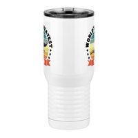 Thumbnail for World's Greatest Dad Travel Coffee Mug Tumbler with Handle (20 oz) - Nature - Front View