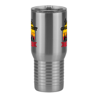 Thumbnail for World's Greatest Dad Travel Coffee Mug Tumbler with Handle (20 oz) - Outdoors - Front View