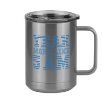 Thumbnail for Yeah More Like 5 AM Coffee Mug Tumbler with Handle (15 oz) - Right View